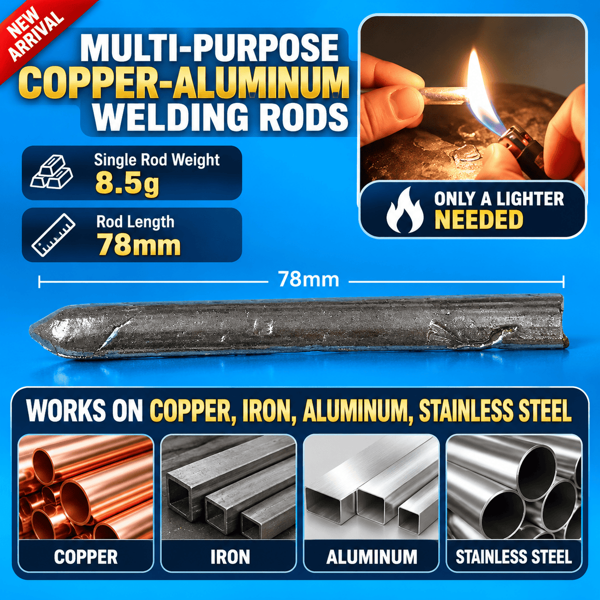 Low-Temperature Metal Repair Rods | DIY Small Repairs