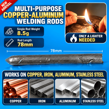 Low-Temperature Metal Repair Rods | DIY Small Repairs