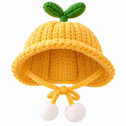 Little Sprout Pet Hat — Cozy Knitted Hat for Cats & Small Pets