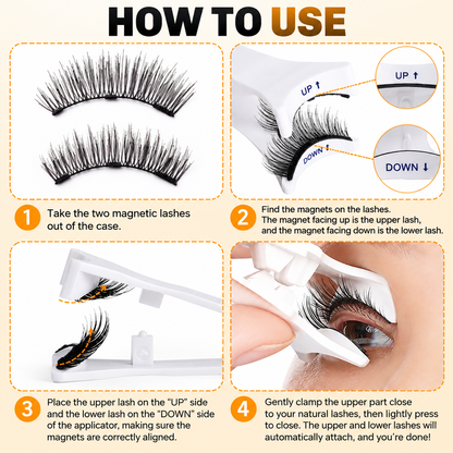 3D Magnetic Eyelashes Kit