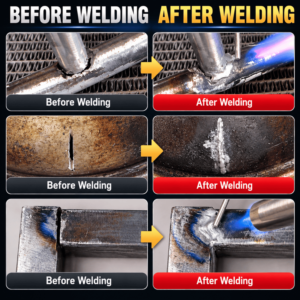 Low-Temperature Metal Repair Rods | DIY Small Repairs